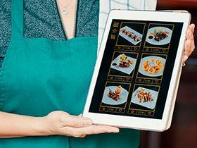 menu tablet
