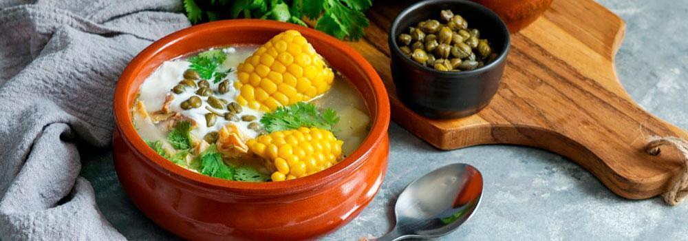 sopa tipica colombiana ajiaco