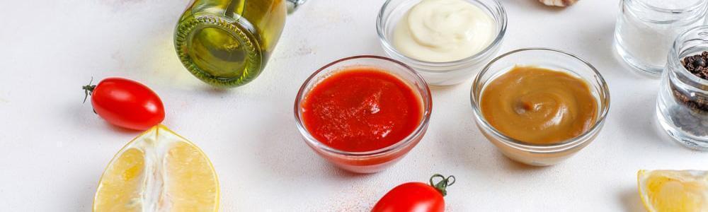 Diferentes tipos de salsas