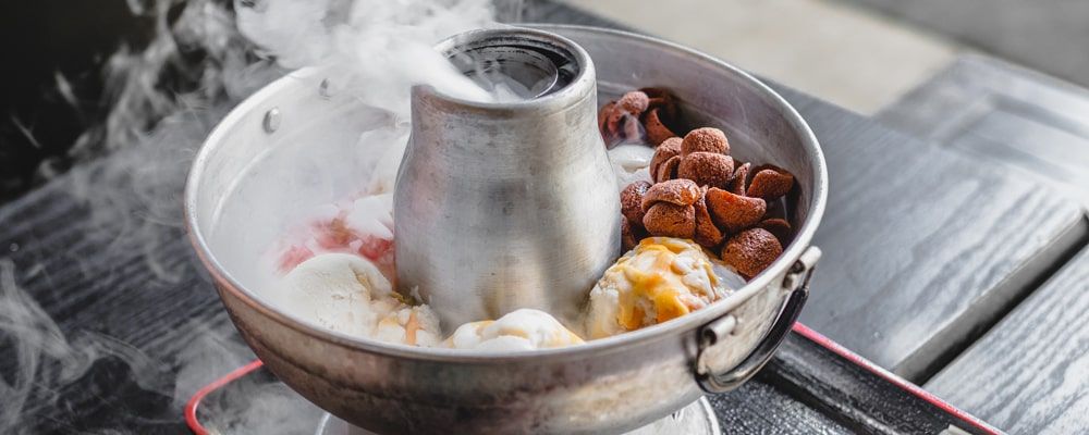 Técnica de nitrógeno líquido en la cocina: Usos prácticos de la cocción en  frío.